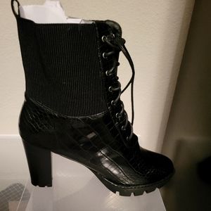 FTF Size 12W Black Booties